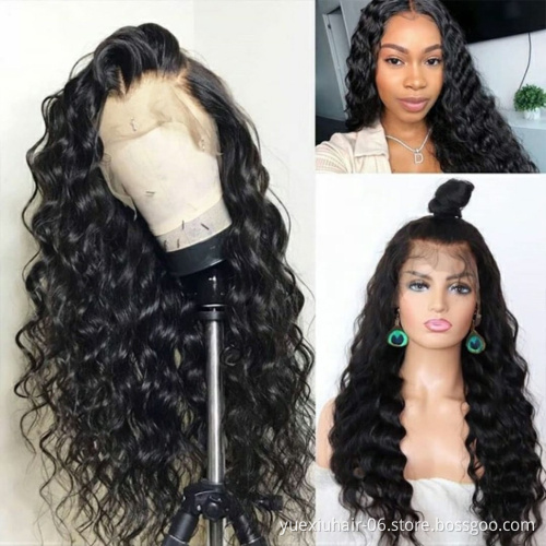 5x5 Closure Wig water wave Wholesale Brazilian Virgin Hair  Hair Density 150% 5*5 wigs body